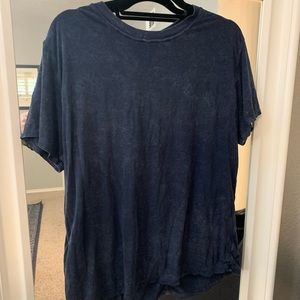 Lululemon All Yours Short Sleeve T-Shirt - Navy Blue